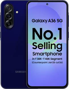 Samsung A36 5G (Dark Blue, 256 GB)