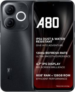 itel A80 (Sandstone Black, 128 GB)