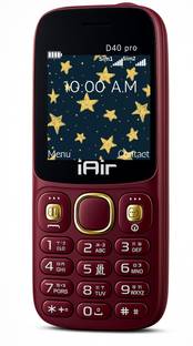 IAIR Keypad Mobile Phone with Wired Earphone|Dual Sim|1.8 Inch Big Display| FM Radio