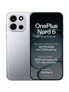 OnePlus Nord 6 (Quick Silver, 256 GB)