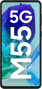 SAMSUNG Galaxy M55 5G (Denim Black / Black, 128 GB)