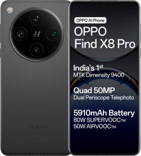 OPPO Find X8 Pro 5G (Space Black, 512 GB)