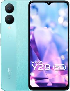 vivo Y28 5G (Glitter Aqua, 128 GB) (6 GB RAM)