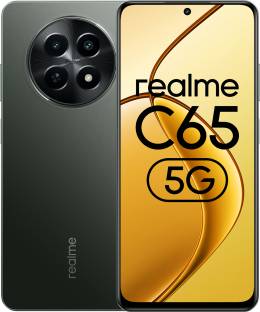 realme C65 5G (Glowing Black, 64 GB)