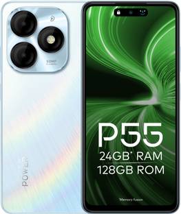 itel P55 (Aurora Blue, 128 GB)