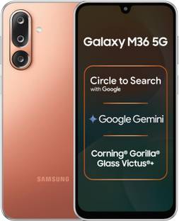 Samsung M36 5G (Orange Haze, 128 GB)