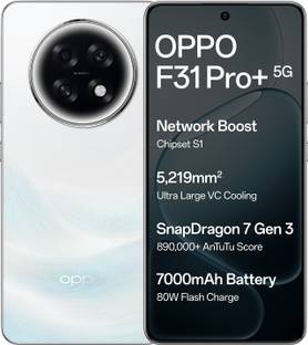 OPPO F31 Pro+ 5G (Himalayan White, 256 GB)