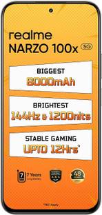 realme Narzo 100x 5g (Flash Orange, 128 GB)