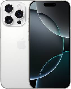 Apple iPhone 16 Pro (White Titanium, 128 GB)