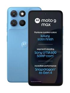 MOTOROLA g max (PANTONE Alaskan Blue, 128 GB)