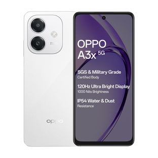 OPPO A3x 5G (Starlight White, 64 GB)