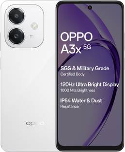 OPPO A3x 5G (Starlight White, 64 GB)