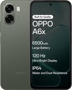 OPPO A6 x 4G (Olive Green, 64 GB)