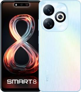 Infinix SMART 8 (Rainbow Blue, 128 GB)