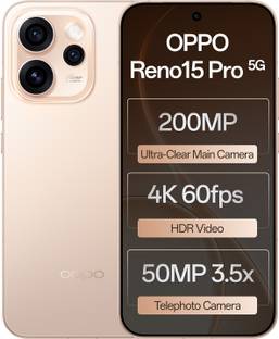 OPPO Reno15 Pro 5G (Sunset Gold, 256 GB)
