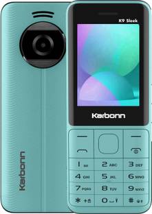 KARBONN K9 Sleek,Dual SIM,Keypad Mobile,2.4"Corved Glass,1750mAh Battery,Expandable,32GB