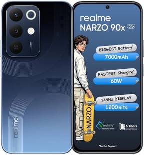 realme Narzo 90x 5G (Marine Blue, 128 GB)