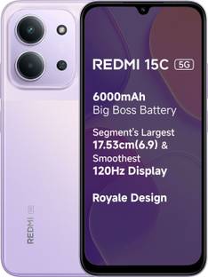 REDMI 15C 5G (Dusk Purple, 128 GB)