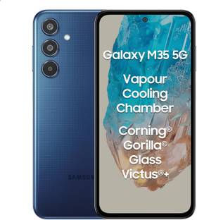SAMSUNG Galaxy M35 5G (Moonlight Blue, 256 GB)