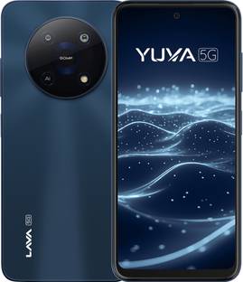 LAVA Yuva 5G (Mystic Blue, 64 GB) (4 GB RAM)