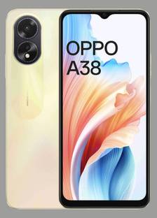 OPPO A38 (Glowing Gold, 128 GB)