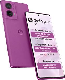 MOTOROLA G96 5G (Pantone Cattleya Orchid, 128 GB)