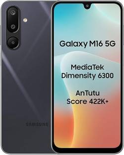 Samsung Galaxy M16 5G (Thunder Black, 128 GB)