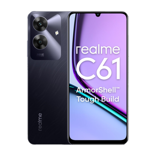 realme C61 (Marble Black, 64 GB)