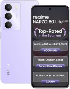 realme Narzo 80 Lite 5G (Crystal Purple, 128 GB)