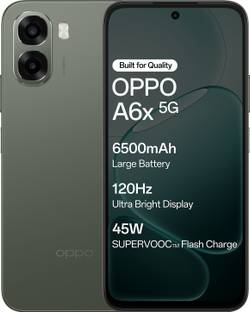 OPPO A6x 5G (Olive Green, 64 GB)