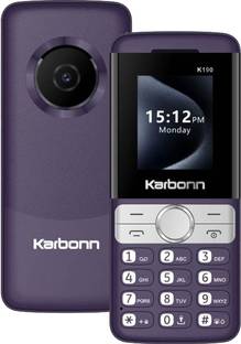 KARBONN K190 Dual SIM,Keypad Phone 1.8''LCD,1000mAh Battery,Camera,ExpandableUpto32GB