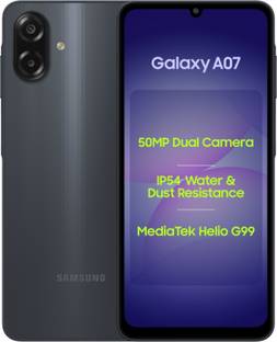Samsung Galaxy A07 LTE (Black, 64 GB)