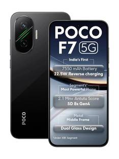 POCO F7 5G (Phantom Black, 256 GB)