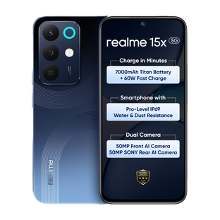 realme 15x 5G (Marine Blue, 128 GB)