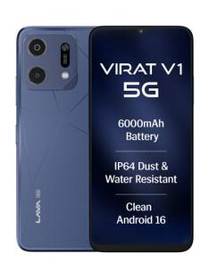 LAVA Virat V1 5G (Arya Blue, 64 GB)