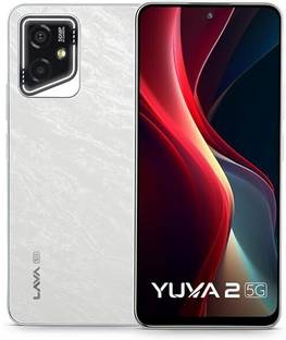 LAVA Yuva 2 5G (Marble White, 128 GB)