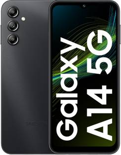 SAMSUNG Galaxy A14 5G (Black, 128 GB)