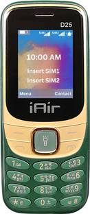 IAIR D25 Dual Sim Keypad Phone | 2800 mAH Battery & Big 2.4 Inch Display