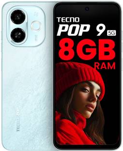 Tecno Pop 9 5G (Azure Sky, 128 GB)