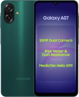 Samsung Galaxy A07 LTE (Green, 64 GB)