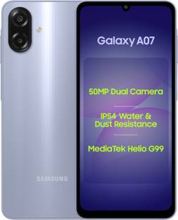 Samsung Galaxy A07 LTE (Light Violet, 64 GB)
