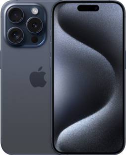 Apple iPhone 15 Pro (Blue Titanium, 1 TB)