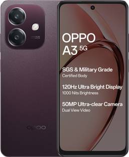 OPPO A3 5G (Nebula Red, 128 GB)
