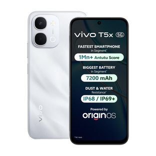 vivo T5x 5G (Star Silver, 256 GB)