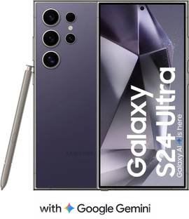 Samsung Galaxy S24 Ultra 5G (Titanium Violet, 256 GB)
