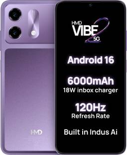 HMD VIBE2 5G (Cosmic Lavender, 128 GB)
