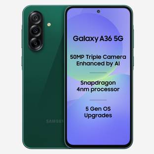 Samsung A36 5G - IWIT (Dark Green, 128 GB)