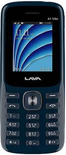 LAVA A1 Vibe DS Keypad Phone|1000 mAh Battery|0.3MP Rear Camera|Expandable Upto 32 GB
