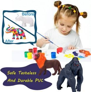 YAAH CREATION Create and paint animal Art Game for Kids Model Building Kit