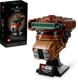 LEGO Star Wars Princess Leia(Boushh) Helmet (670 Blocks) Model Building Kit